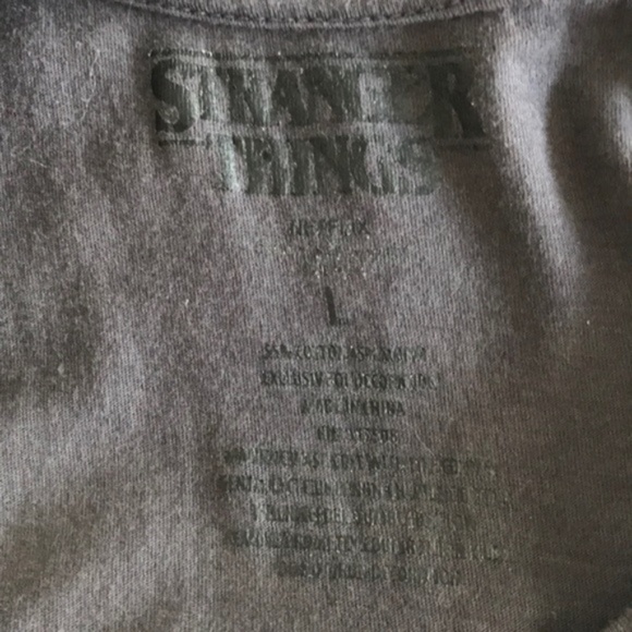 STRANGER THINGS 2 Grey Tops Bundle Jrs M & Jrs L - Picture 14 of 14